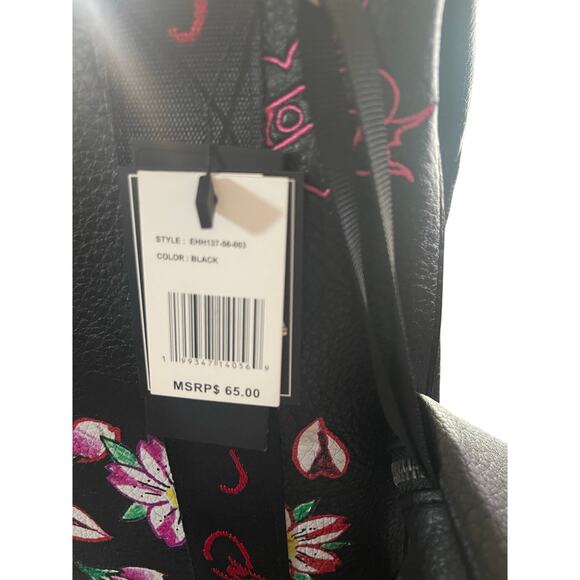 NWT Y2K Ed Hardy Love Kills Slowly Weekender Overnight Travel tote skull flowers - Picture 8 of 10